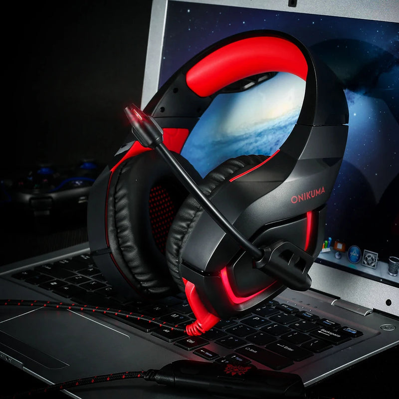 ONIKUMA K1 Headset Gamer Camuflado 3.5mm