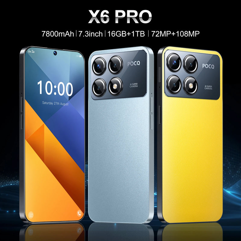 Smartphone X6 Pro - Versão Global