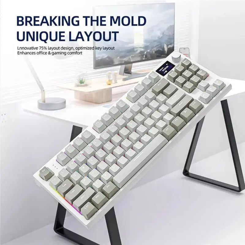 K86 Teclado Mecânico Sem Fio