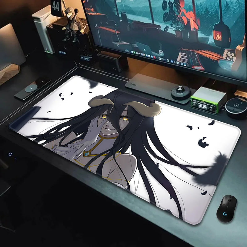 Mousepad XXL 90x40cm Albedo Anime com Impressão HD