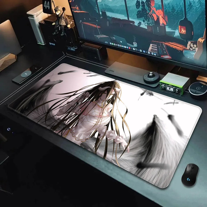 Mousepad XXL 90x40cm Albedo Anime com Impressão HD