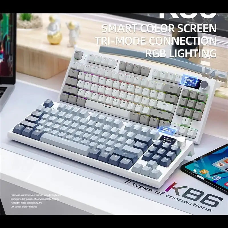 K86 Teclado Mecânico Sem Fio