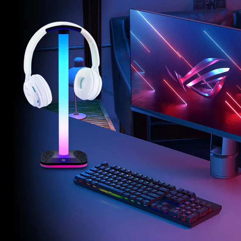 Suporte para Fones de Ouvido RGB para Jogos