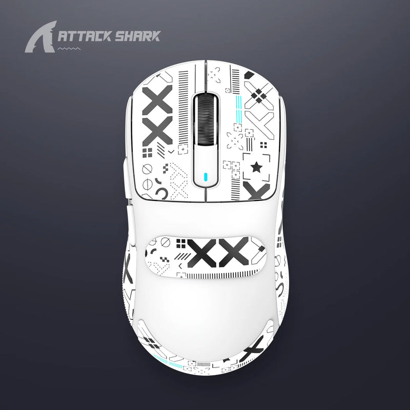 Mouse Attack Shark X3Pro/X3/R1: Com Fio 8KHz, Bluetooth, e Sensor