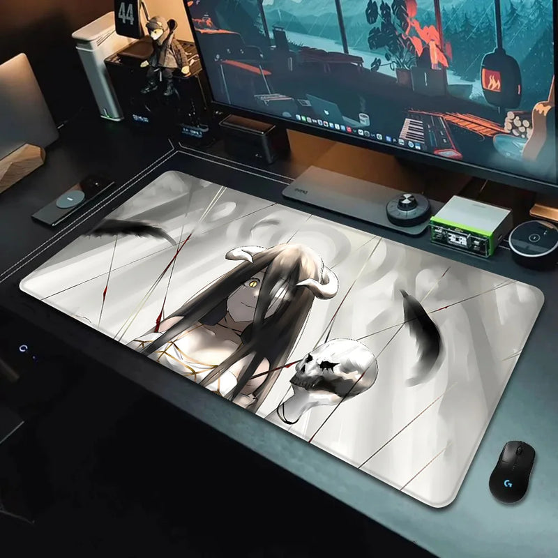 Mousepad XXL 90x40cm Albedo Anime com Impressão HD