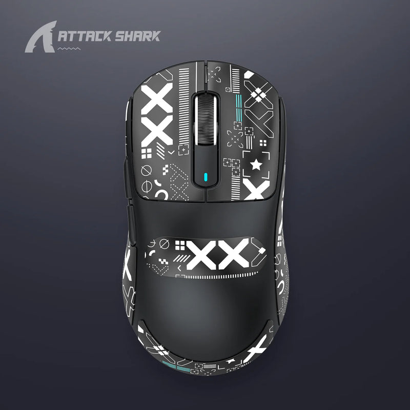 Mouse Attack Shark X3Pro/X3/R1: Com Fio 8KHz, Bluetooth, e Sensor